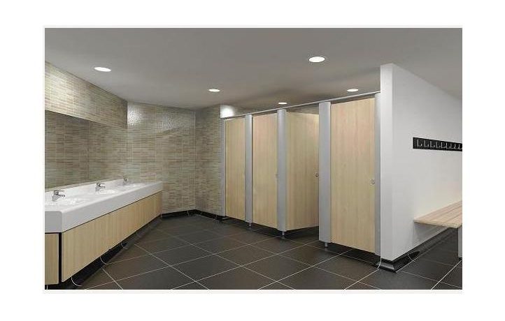 toilet cubicles for offices or hotels