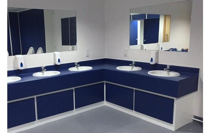 washrooms for leisure and recreational facilities