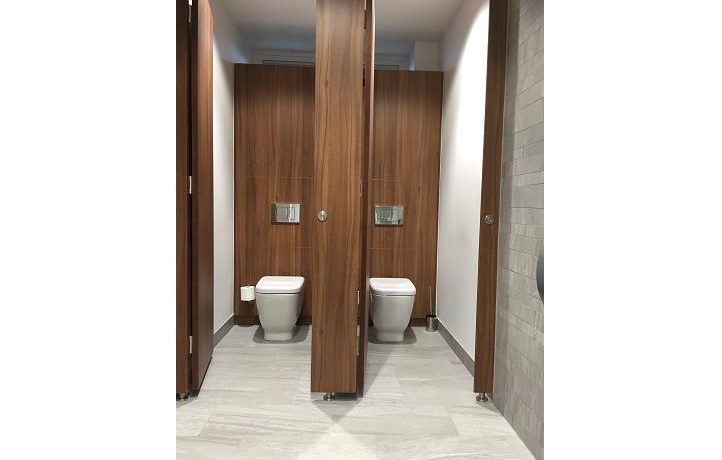 toilet cubicles for office blocks